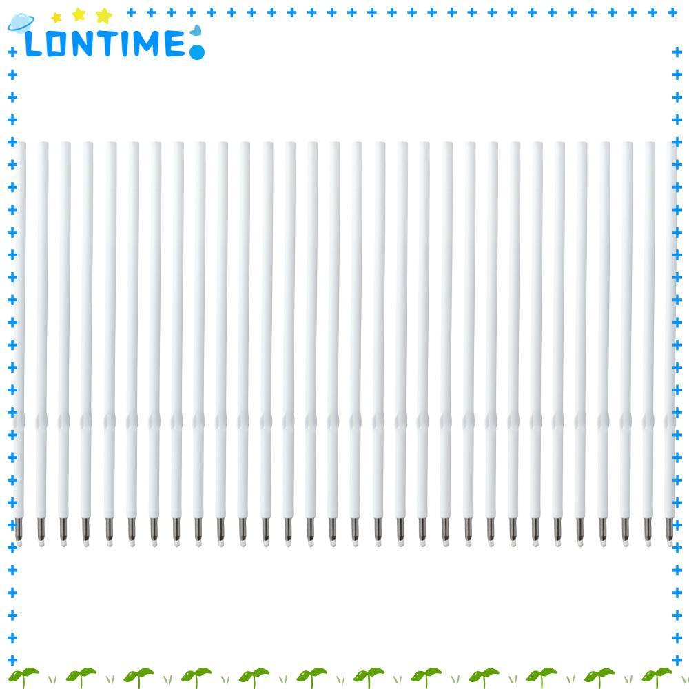 LONTIME ปากกาลูกลื่น, เติมทดแทนโลหะ, หมึกสีดําจุดขนาดกลางระดับพรีเมียมสีดําเติมปากกาแบบพับเก็บได้
