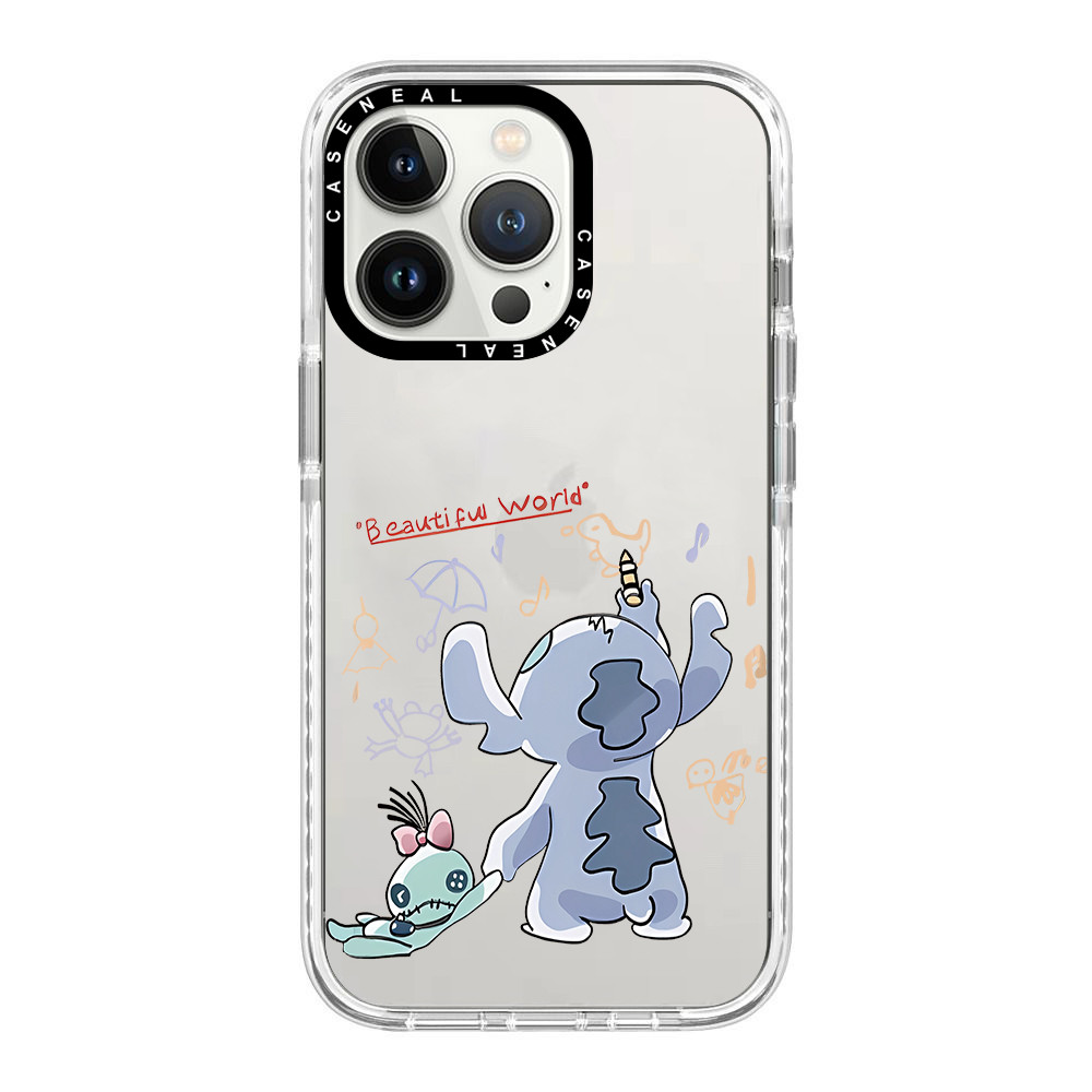 Drop proof CASENEALเคสโทรศัพท์สําหรับiPhone 17ProMax 17pro 17 air 16promax 16 15promax 15 14promax 13 13Promaxเคสแข็งน่ารักStitch 12PromaxกรณีiPhone 11คุณภาพสูง - รูปที่ 4