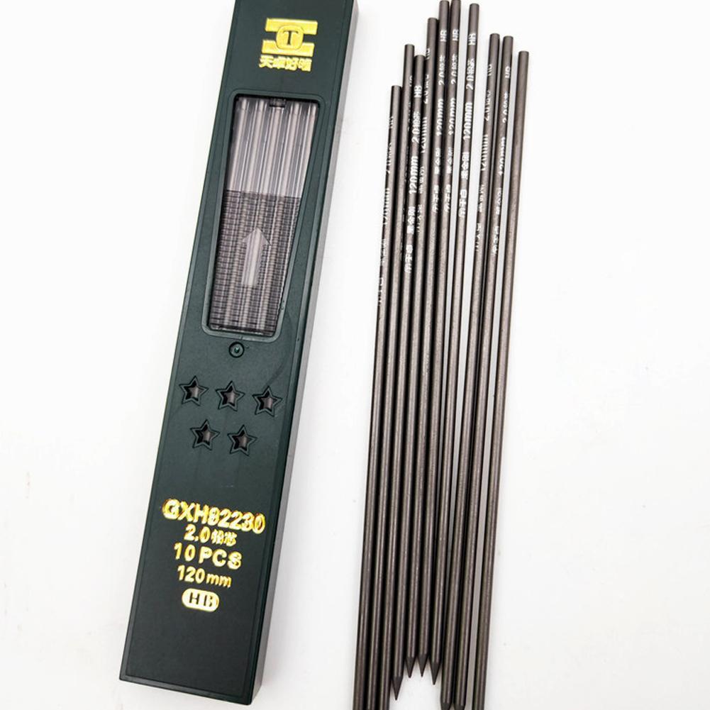 ชุด 2.0 ดินสอตะกั่ว Core Hb/2b ดินสอเติมความยาว 120 มม.สําหรับดินสอและ G9w0