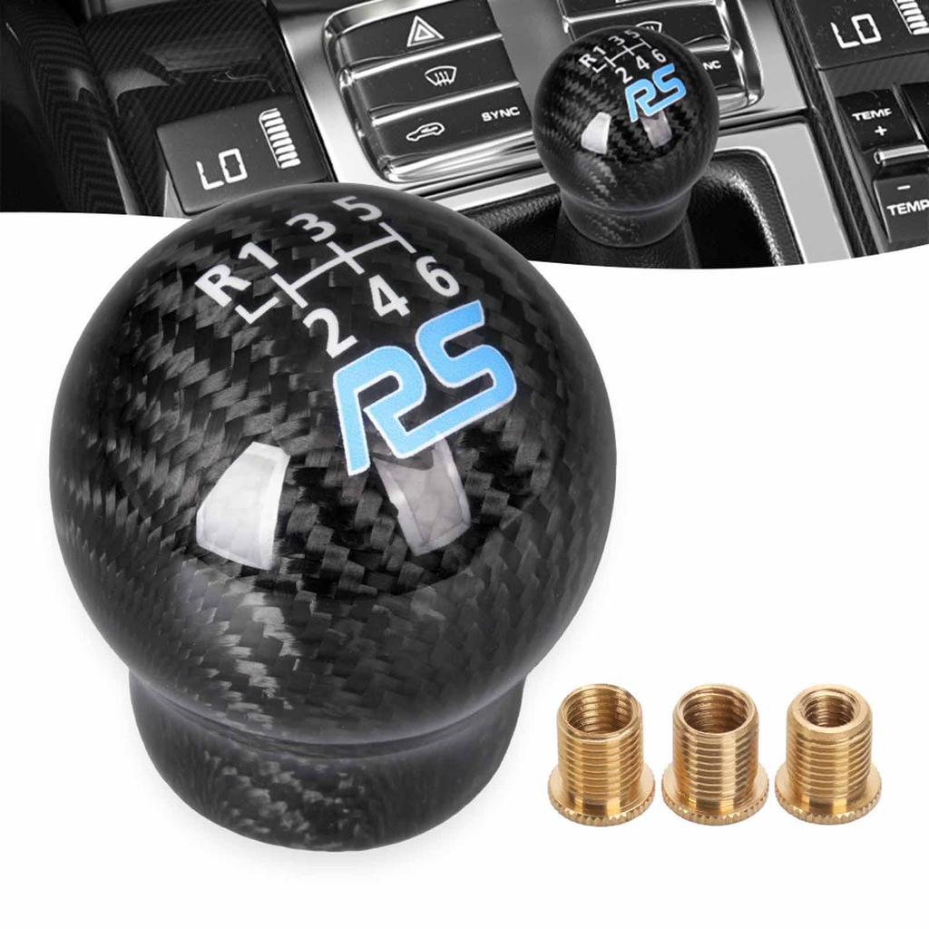 [txejgi] Gear Shifter Knob 6 Speed Driving Shifter Level Knob สําหรับ Fiesta MK7 MK8