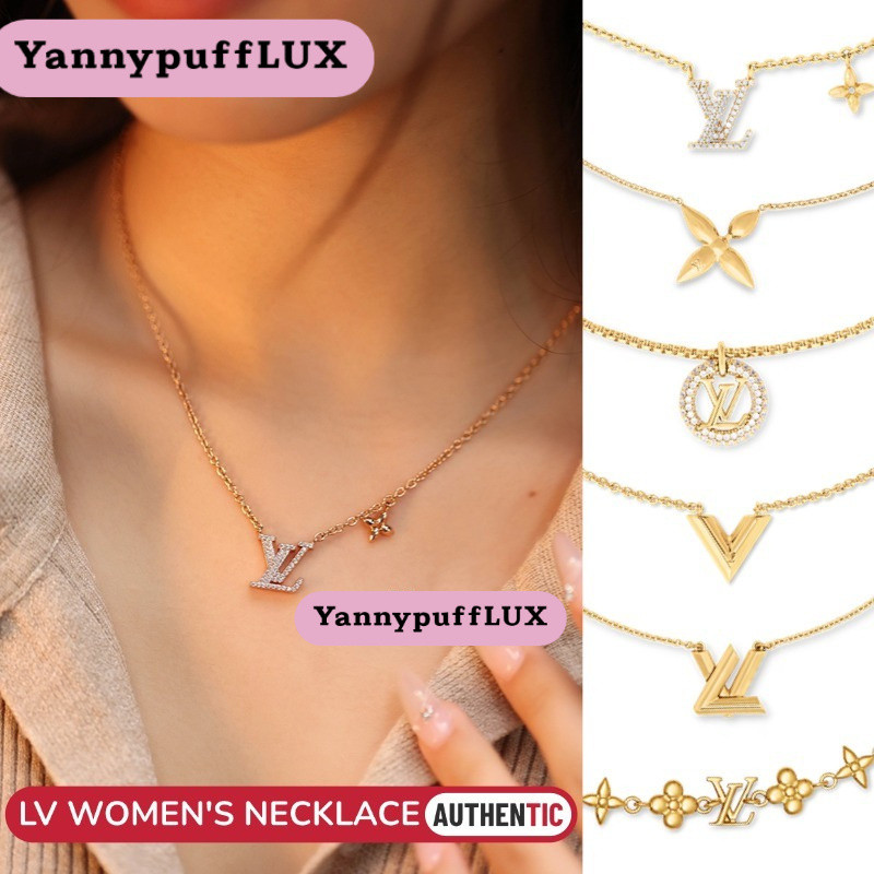 Provide receipts Louis vuitton สร้อยคอ LV Iconic Necklace & Iconic Blush & Iconic Enamel M00985