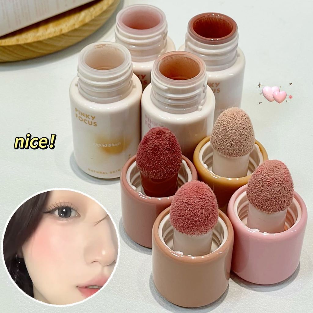 M Chuncai Thrilling Liquid Blush Natural Pure Desire Expansion Shrink Color Matte High Gloss Brighten Rouge