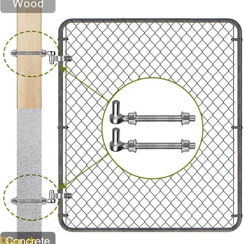 บานพับโพสต์ Dusur J Bolt บานพับเหล็ก J Bolt เพื่อใช้สําหรับประตูประตูขนาดใหญ่