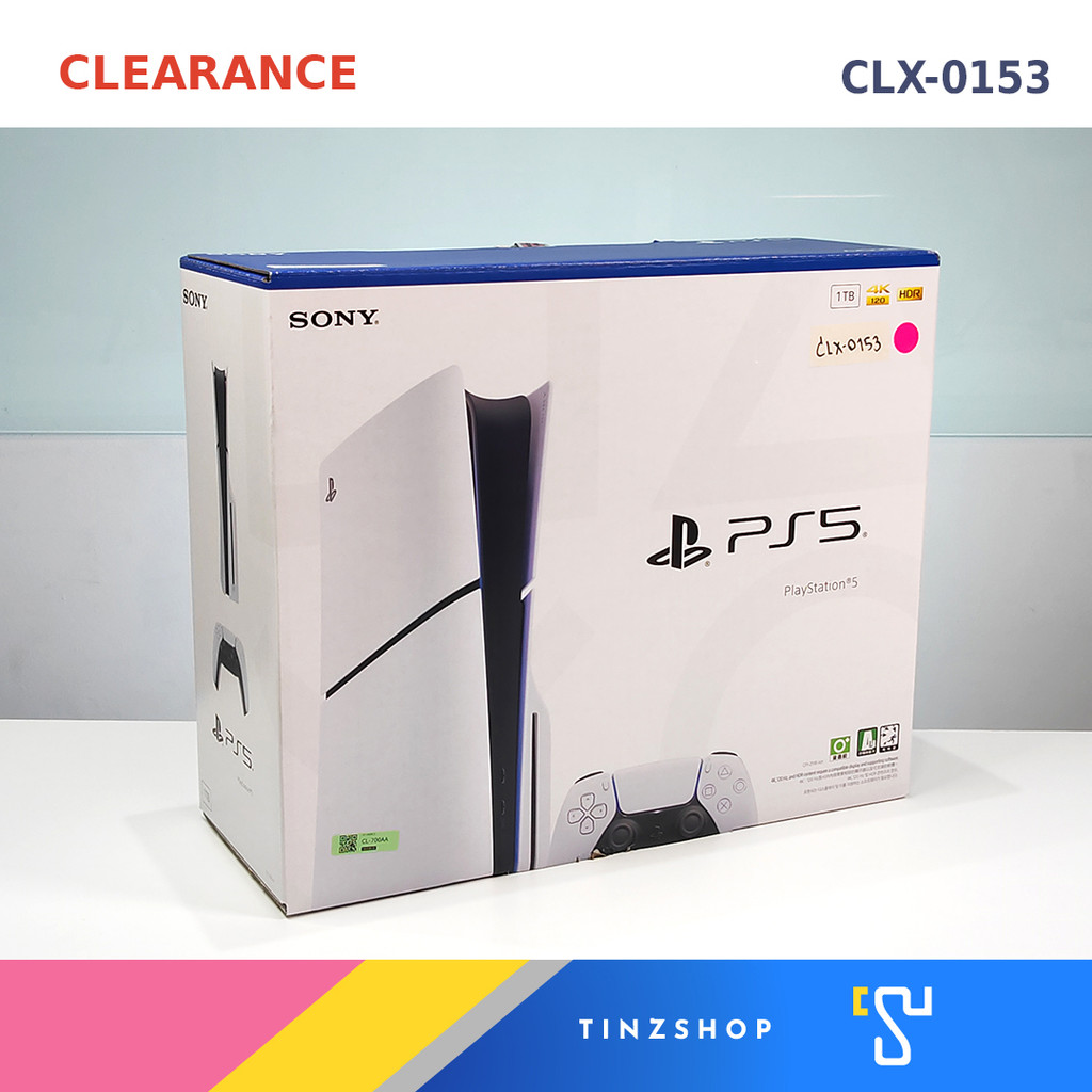 [Clearance] CLX-0153 PlayStation5 Slim Disc Edition (CFI-2018A01) : เครื่อง PS5 SLIM รุ่นใส่แผ่น (สต