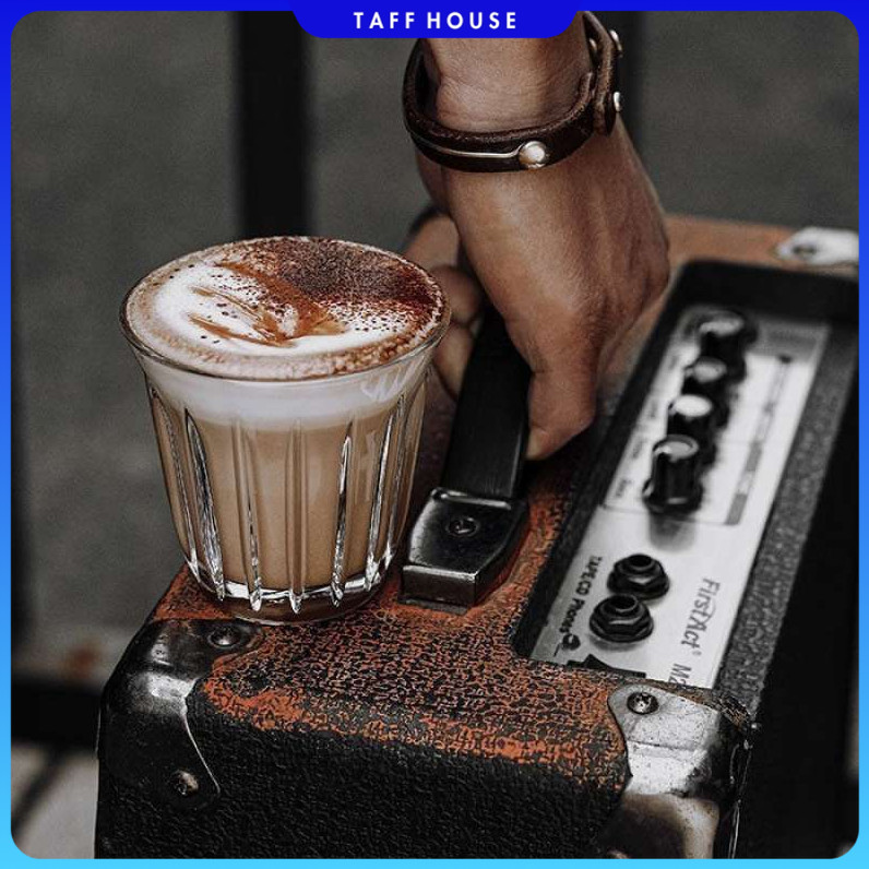 แก้วกาแฟ Senno Espresso Dirty Latte Bomber Glass - SN502