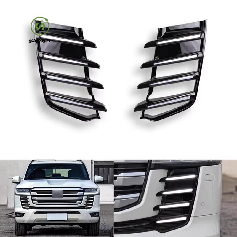 [gangong1kr]ไฟกระจังหน้ากลางวันวิ่งและไฟเลี้ยวสําหรับ 300 LC300 2022-2023 รวมไฟตัดหมอก