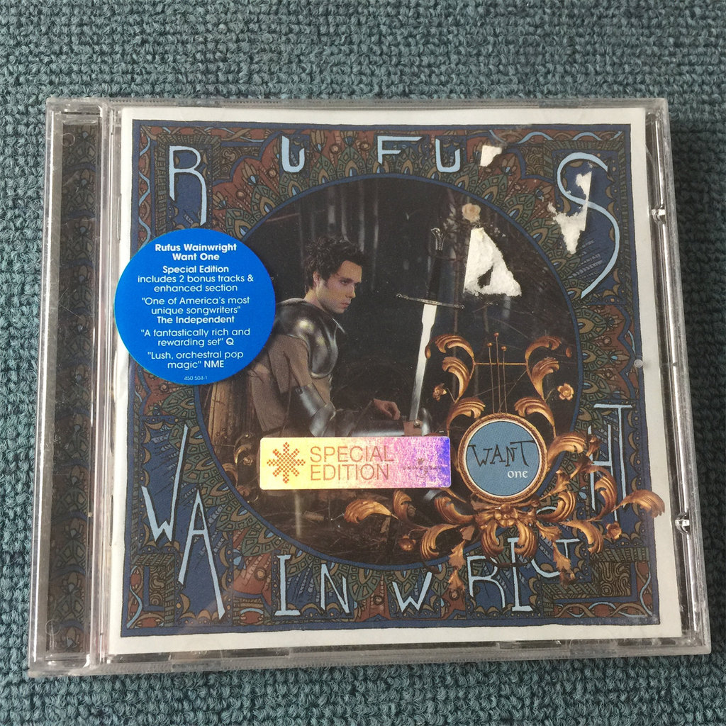 Want One Rufus Wainwright (ไม่มีการปิดผนึก) zeng1