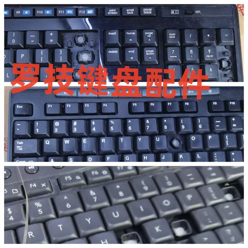 sa keycap keycap ไทย Logitech K345K540K295K850K120 ที่วางปุ่มกดคีย์บอร์ด ฝาครอบแบตเตอรี่ ตัวรับสัญญา
