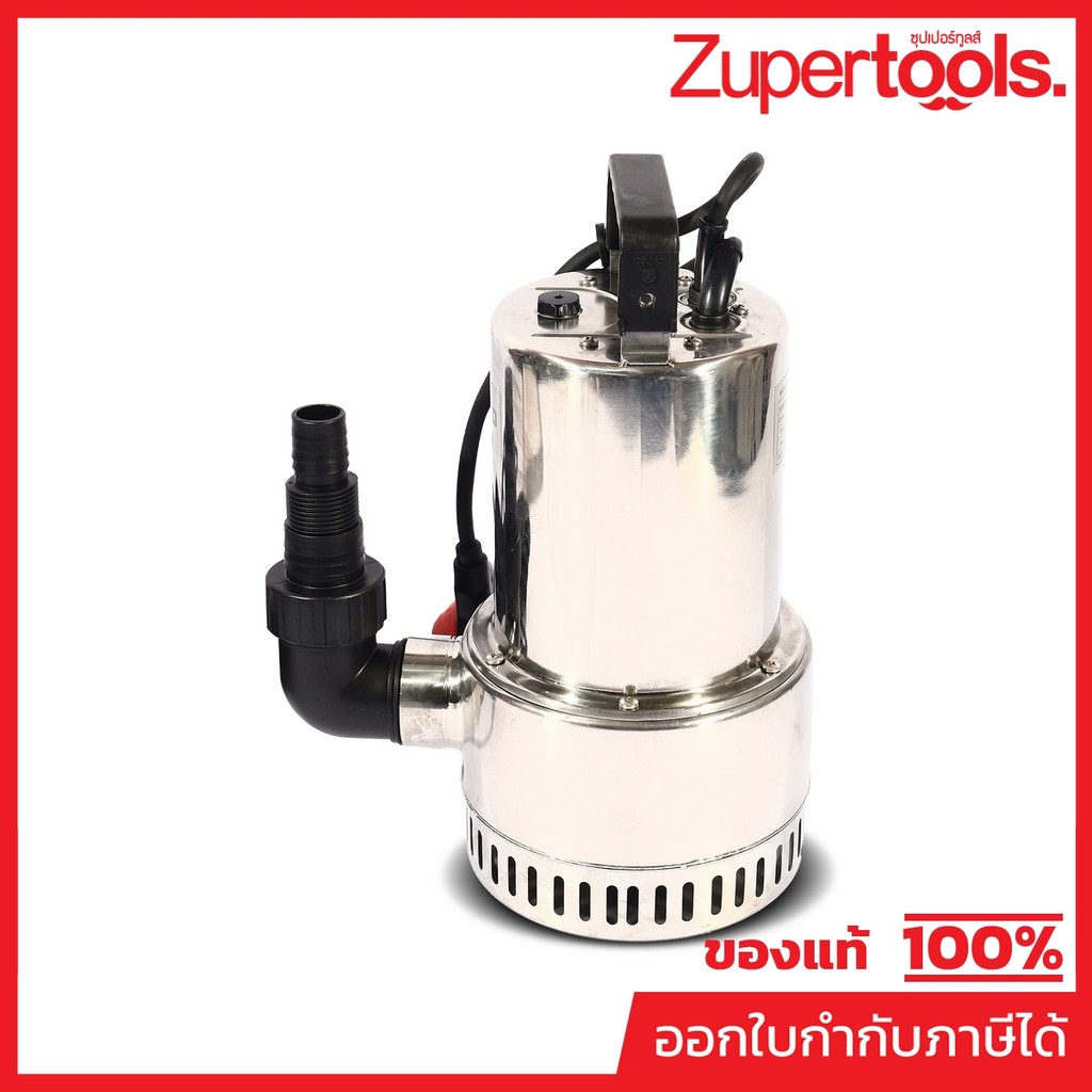 POLO ปั๊มจุ่ม 750W (1 แรงม้า) รุ่น SS-750C ปริมาณน้ำ 175 ลิตร/นาที ขนาดท่อ 1 นิ้ว - 1-1/2 นิ้ว สำหรั