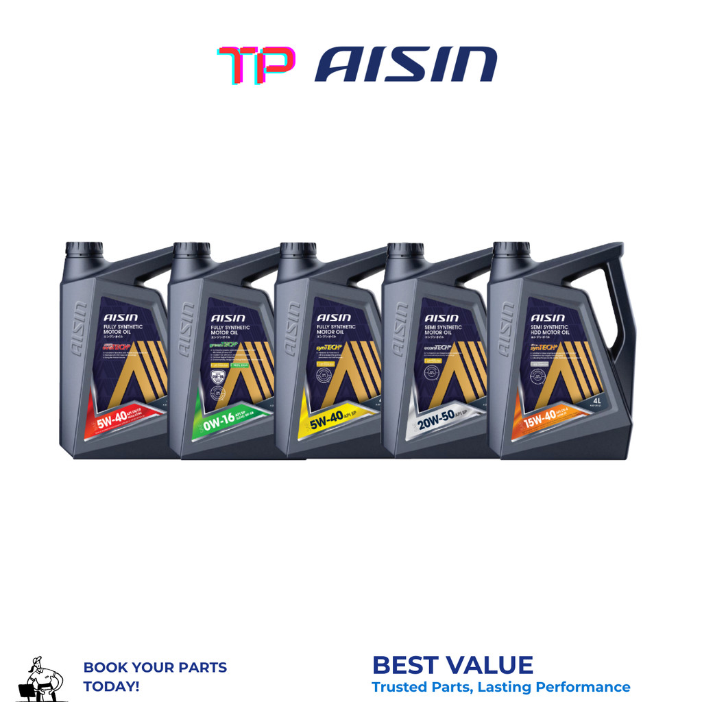 AISIN ENGINE OIL 10W30 3L 4L SEMI SYNTHETIC