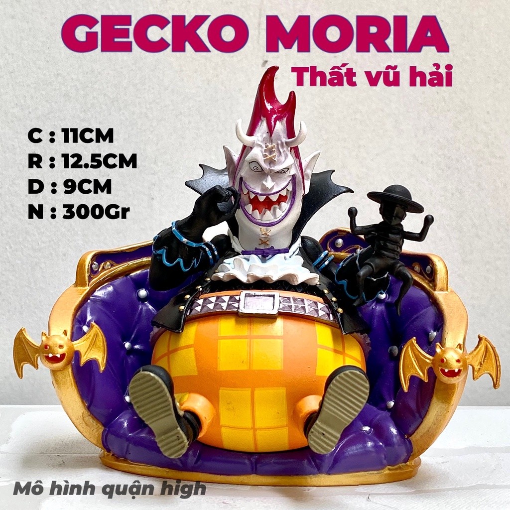 Gekko Moria นั่งในเก้าอี้รุ่น - Gecko Moria สูง 11CM - Gekko Moria Seven Dances - ฟิกเกอร์ชิ้นเดียว