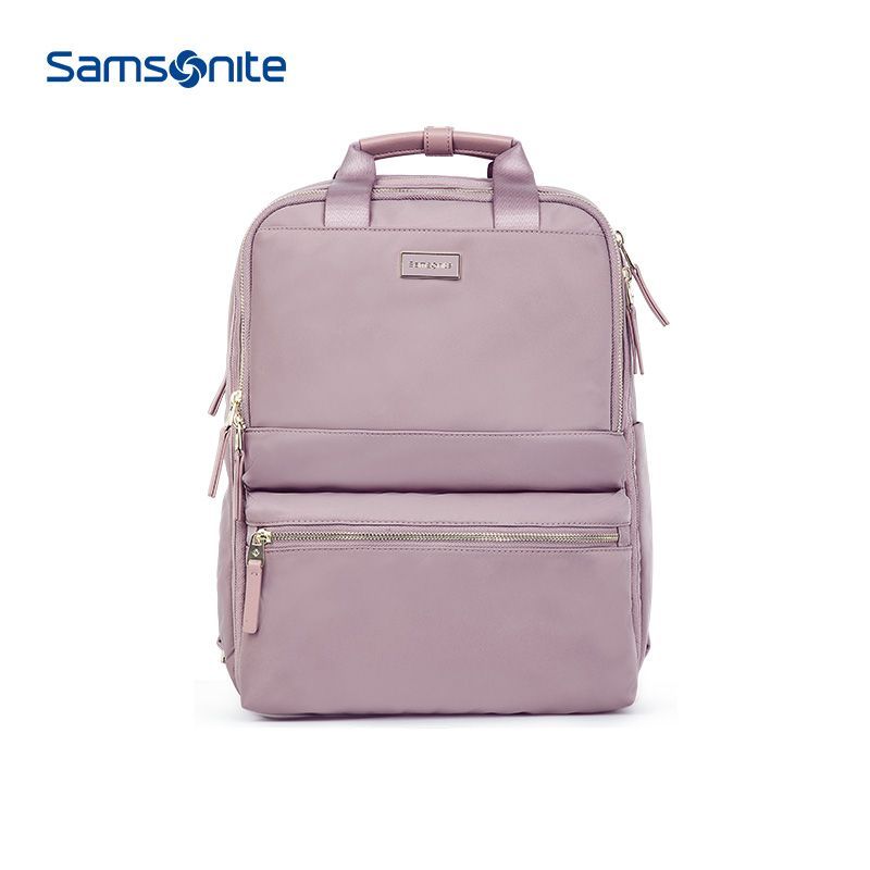 Samsonite/Samsonite กระเป๋าเป้สะพายหลังผู้หญิงน้ําหนักเบาแฟชั่นกระเป๋าเป้สะพายหลังกระเป๋าเดินทางกระเ