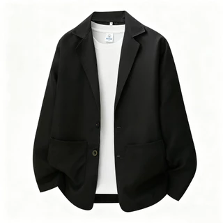2026 ใหม่ Thin Shirt Coat,ฉันเป็นแค่เสื้อแขนยาวบางๆ ได้โปรดอย่าเข้าใจฉันผิดนะ รูปร่างเหมือนสูทเท่านั้น M-3XL , แอปริคอทส