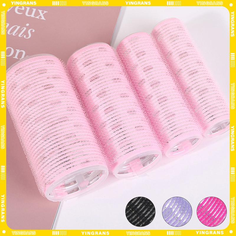 [yingrans] 4size Hair Rollers Hair Curlers Lazy Curler Hair Roller พร้อมแผ่นอลูมิเนียม TH - รูปที่ 2