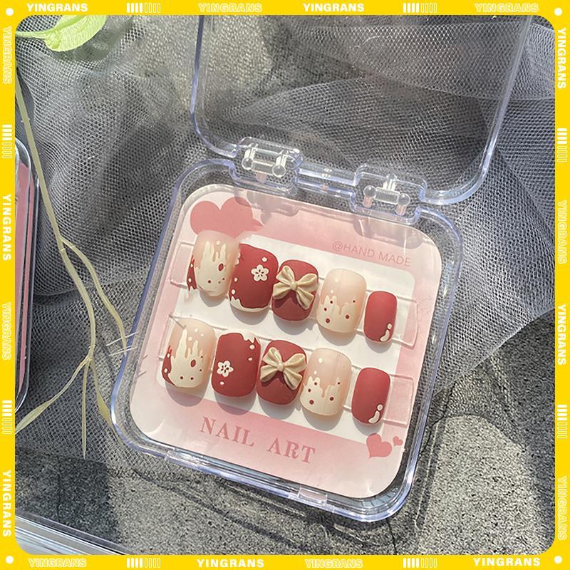 [yingrans] 20/50 แผ่น 6.5x6.3 ซม.เล็บบรรจุกระดาษแข็ง Handmade เล็บปลอมออกแบบ Swatch แสดงการ์ดเล็บจอแสดงผลเล็บเล็บ Propfie TH - รูปที่ 7