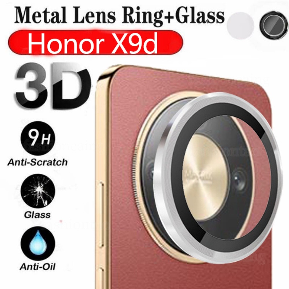 สําหรับ HonorX9D 5G แหวนโลหะกล้องเลนส์ป้องกันฟิล์มสําหรับ Honor X9D X9C X9B X9 D X 9D X 9C X9 C X9 B