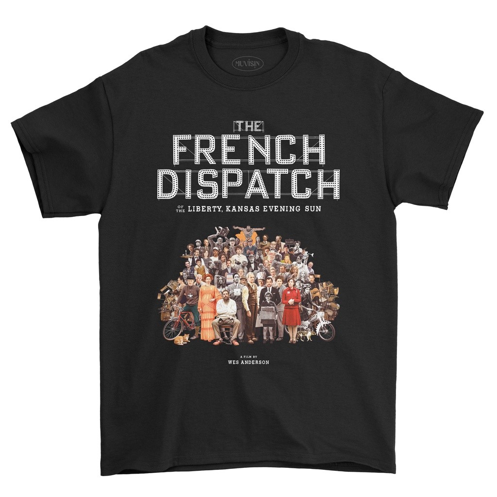 เสื้อยืด The French Dispatch 2 Wes Anderson Movie Movie