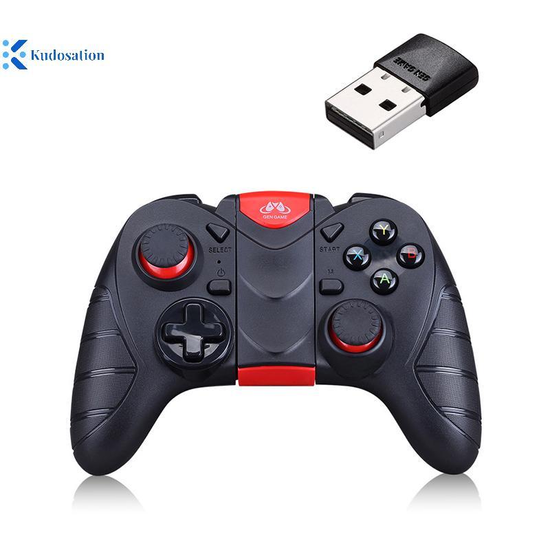 Kudosion GEN GAME Controller Gamepad ตัวรับสัญญาณไร้สายระยะไกลสําหรับ S3 / S5 /S6