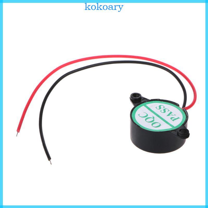 KOK Alarm Active Piezo Electronic Buzzer Sound Beeper 3-24V รถยนต์ไซเรนฮอร์น