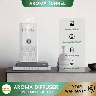 AROMA TUNNEL 130ML 1100Sqft Battery Aroma Diffuser Room Frag…