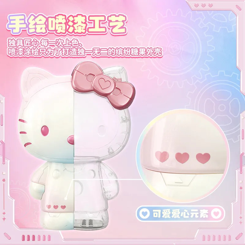 Qun Liou Symphony แก้วสีสันสดใสขนาดใหญ่ Hello Kitty ประกอบบล็อกตัวต่อ - รูปที่ 4