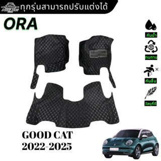 ORA GOOD CAT 2022-2025 พรม ชุด พรมปูพื้น พรมดักฝุ่น รถยนต์ พ…