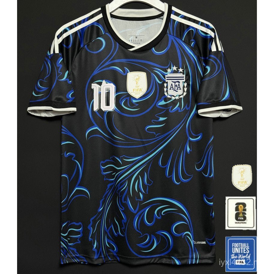 Fan Version2026 Argentina World Cup Home and Away Football Short Sleeve Team Uniform S-4XL