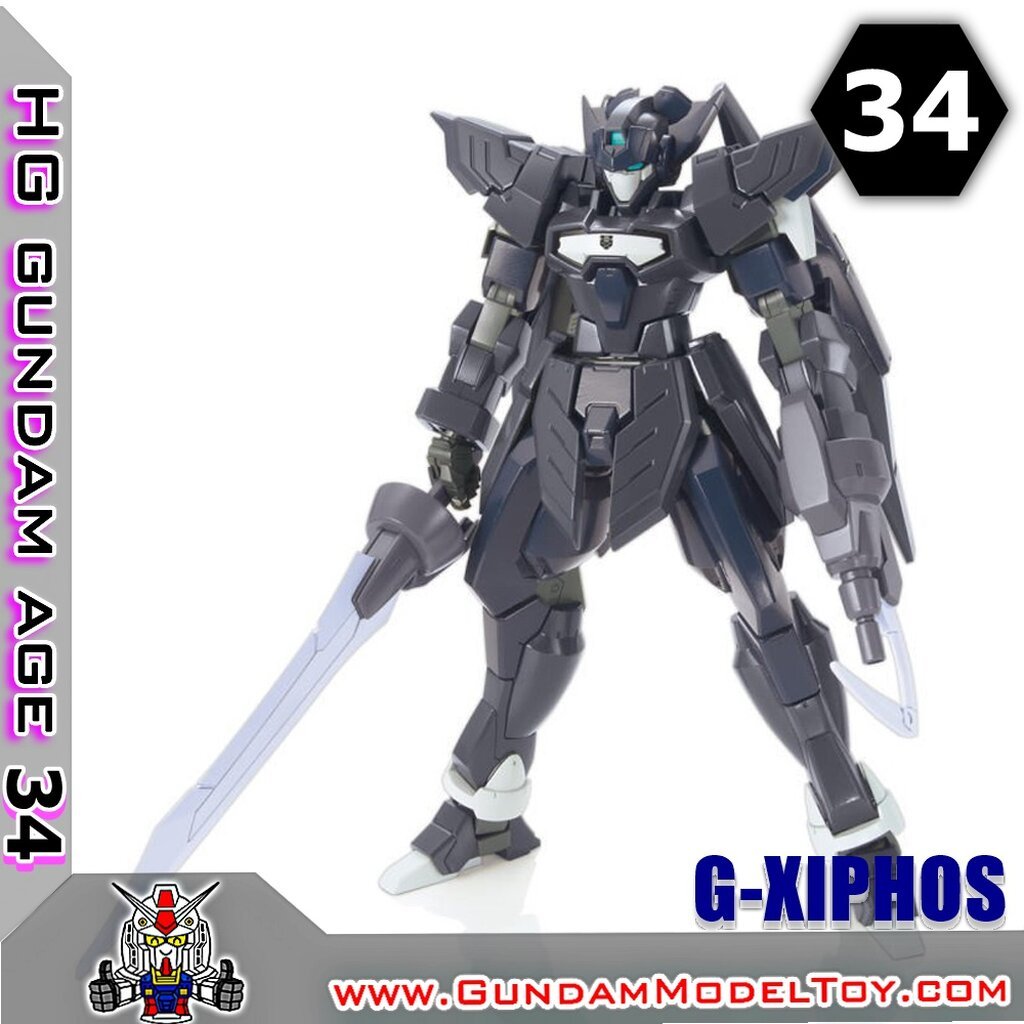 BANDAI HG 1/144 G-XIPHOS จี ไซฟอส โมเดล กันดั้ม กันพลา PS TOYLAND HGAGE