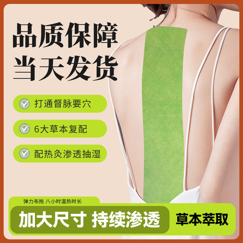 คอลเลกชันไม้วอร์มวูดโบราณ Qi Wormwood สมุนไพร Keel Phoenix Vein Patch กระดูกสันหลังส่วนคอเอวกลับ Sup