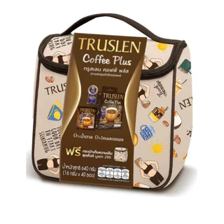 TRUSLEN Coffee Plus กล่องใหญ่ ทรูสเลน คอฟฟี่ พลัส 40 ซอง [DKP]