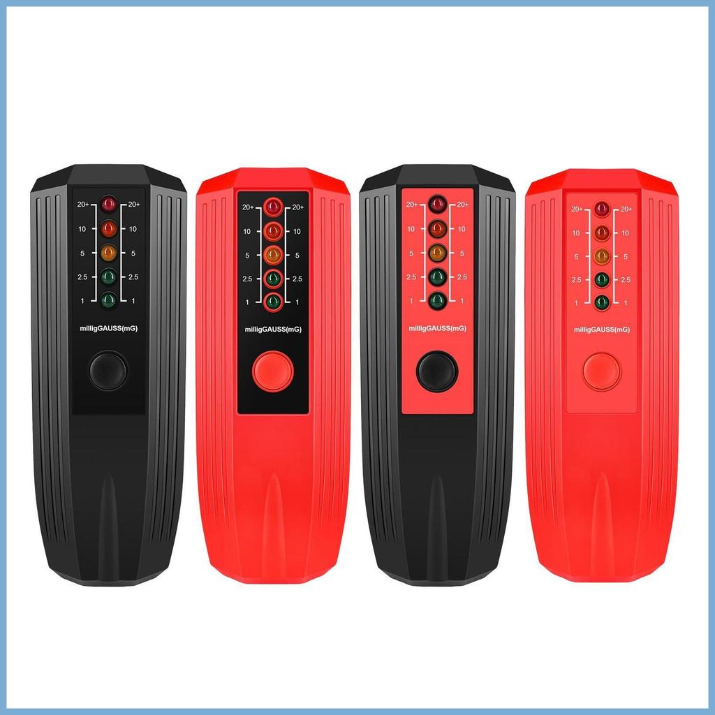 EMF Meter ดิจิตอลแม่เหล็กไฟฟ้าเครื่องตรวจจับรังสีเครื่องทดสอบแบบพกพา EMF Meter รังสี Dosimeter ขนาดใ