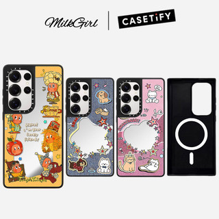Magnetic Star Man Dog Cat Mirror Hard Samsung สําหรับ Samsung Galaxy S26 25 24 23 UItra S26 25 24 23 Plus กันกระแทกป้องกันปลอก