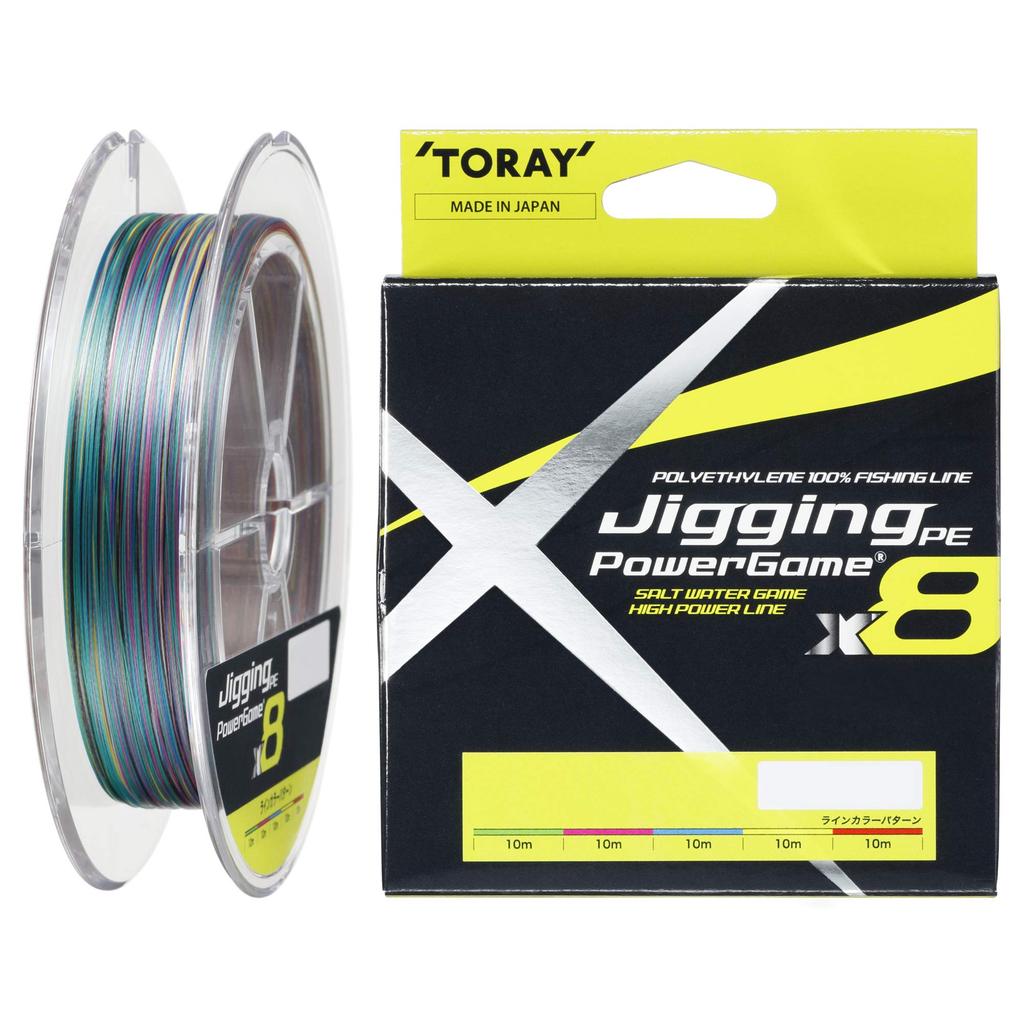 TORAY X8 Jigging PE Power Game Line 300m (Various Line Weights)