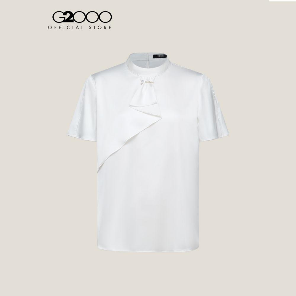 G2000 เสื้อเบลาส์สำหรับผู้หญิง Regular Fit รุ่น 5124140101 OFF-WHITE