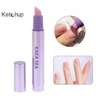 [Ktchup-t] 3In1 เซรามิคเล็บ Cuticle Oil Brighten Moisturizing เล็บ Cuticle Remover ปากกาบํารุงเล็บ Care Essence ปากกาซ่อม Damage Nice