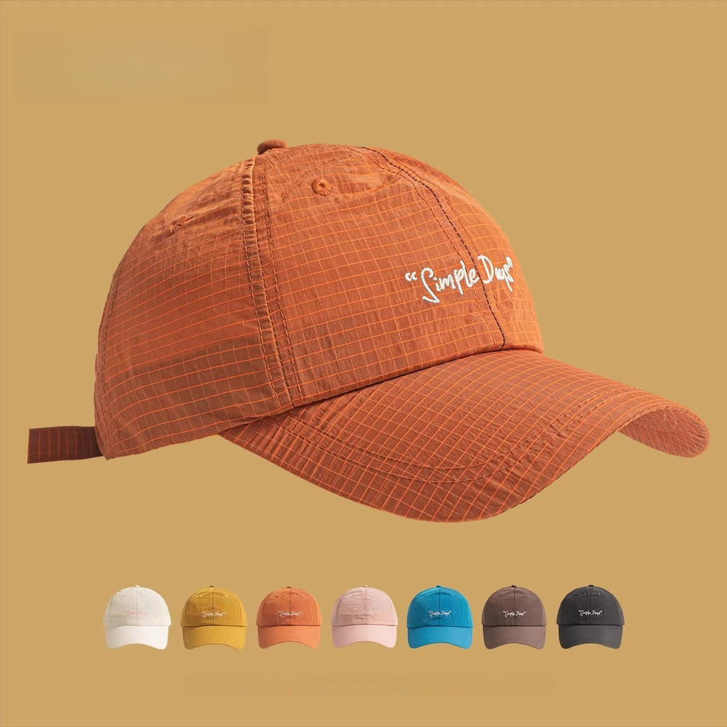 Quick-drying กันน้ําฤดูร้อนเบสบอลหมวกเดินป่ากลางแจ้ง Camping Breathable Unisex Soft top Sun หมวก