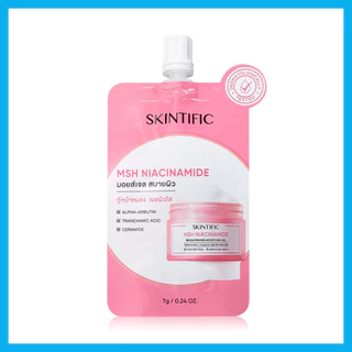 SKINTIFIC MSH Niacinamide Brightening Moisture Gel 7g มอยส์เจอร์ไรเซอร์เนื้อเจล สคินทิฟฟิค ปรับผิวกระจ่างใสขึ้น.