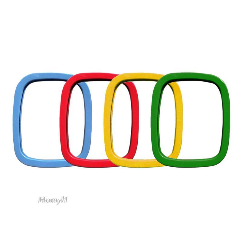 [Homyl1] PU Skate Edge Guards สี่เหลี่ยมผืนผ้ายาง Drift Plate Protector สําหรับศิลปินอินไลน์สเก็ตเด็