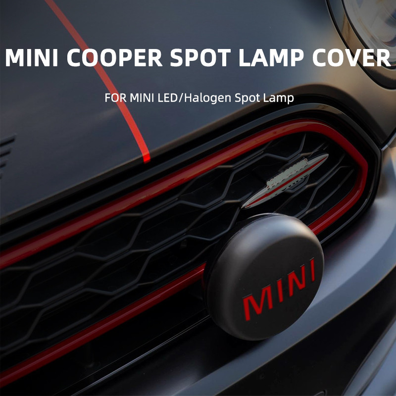 วัสดุพลาสติกใหม่ LED/Halogen 2PCS Spot โคมไฟหลายสีสําหรับ mini cooper R56 R55 R57 R58 R59 R60 R61 F5