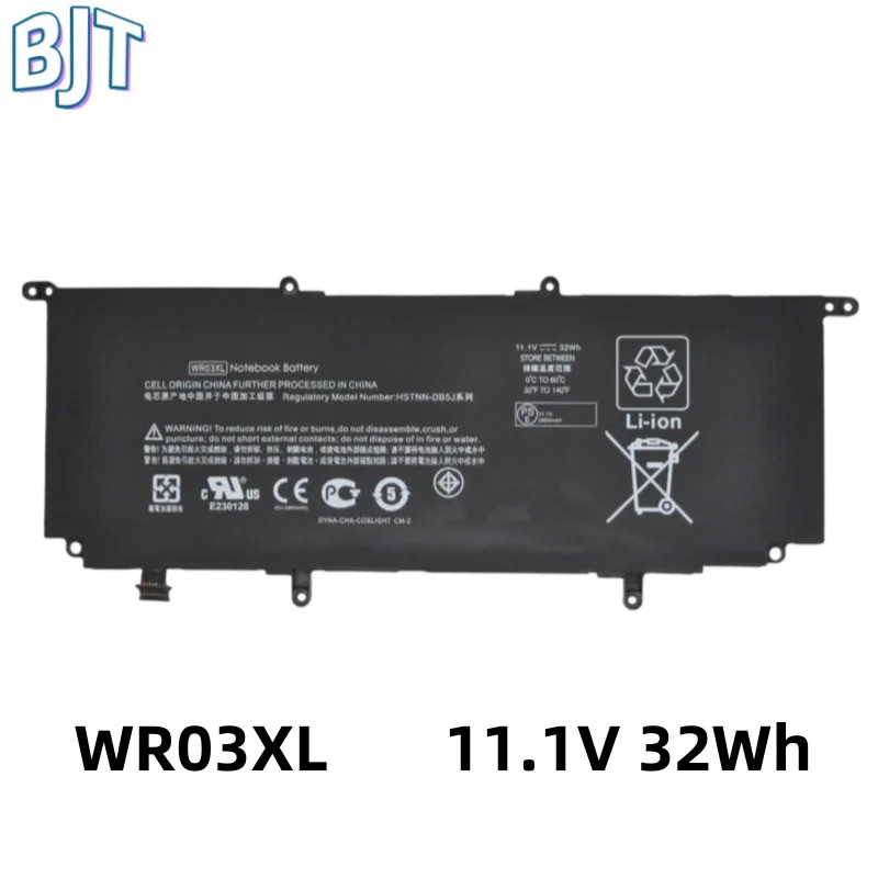 11.1V 32Wh 3Cell WR03XL Laptop Battery For HP Split X2 13-M110DX 13-M000 HSTN-DB5J HSTN-IB5J 725607-