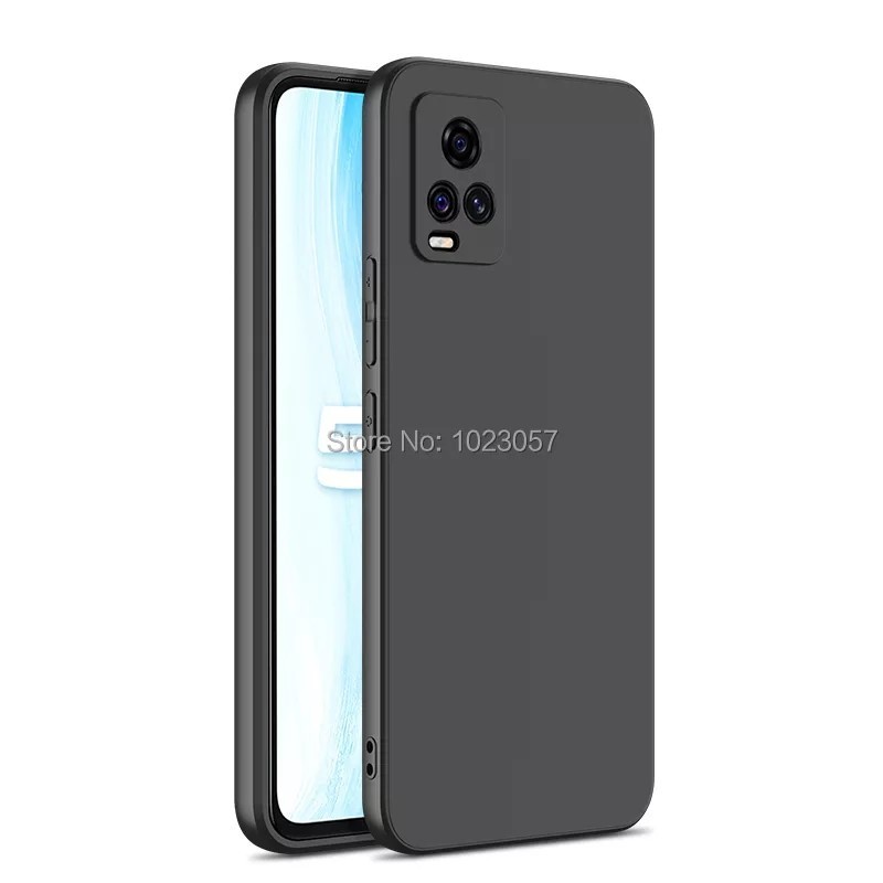 CASE VIVO V21 4G / V21 5G SOFT CASE SLIM MATTE SOFT BLACK DOFF