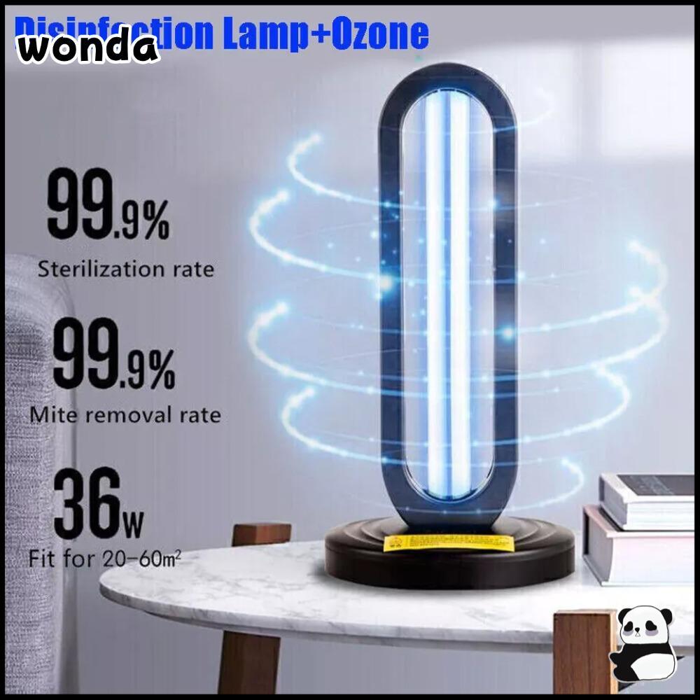 Wonda โคมไฟฆ่าเชื้อด้วยรังสียูวี, กระจกแบนขนาดใหญ่โคมไฟฆ่าเชื้อโรค, การฆ่าเชื้อโฮมออฟฟิศที่สร้างสรรค์ EU/UK ปลั๊กไฟ UV