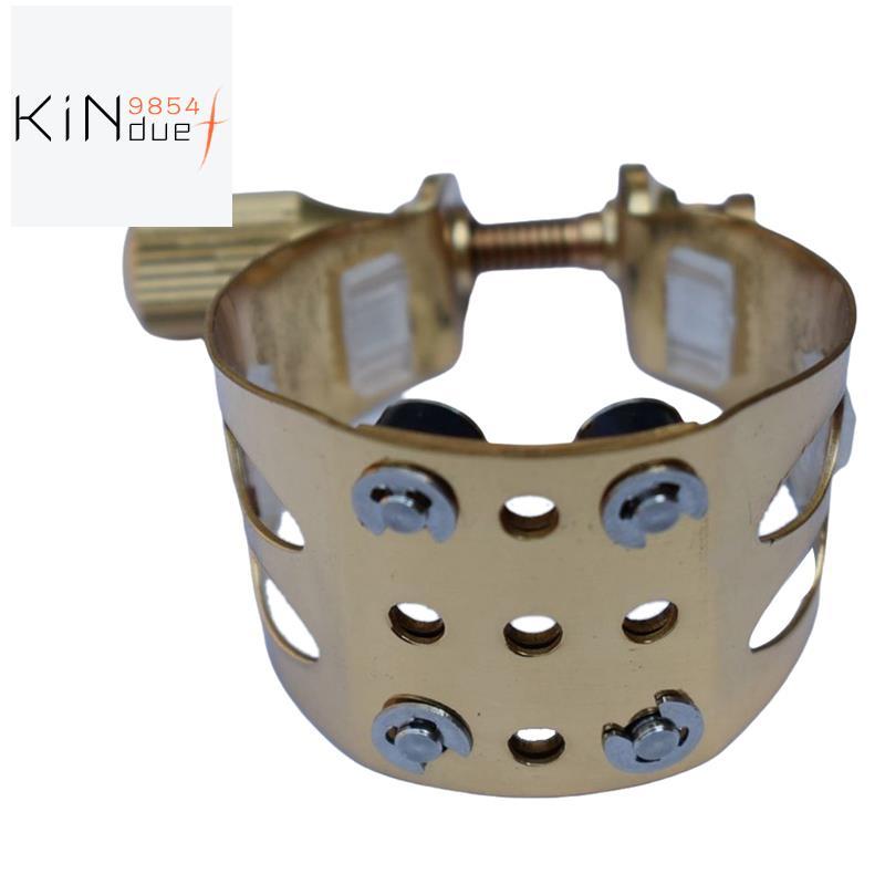 Alto แซ็กโซโฟน Mouthpiece Clamp สําหรับ Alto Sax Hard ยาง Mouthpiece Alto แซ็กโซโฟนอุปกรณ์เสริม
