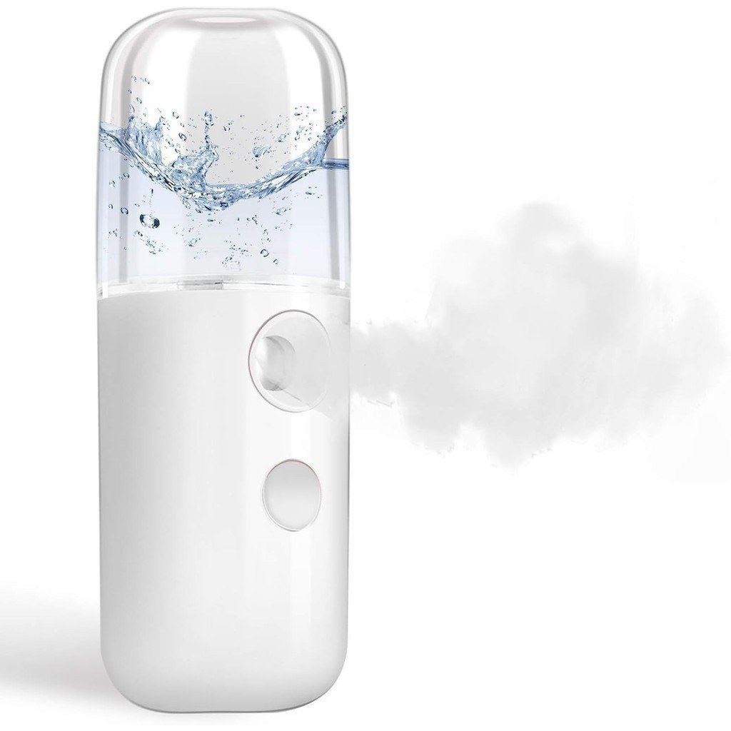 GIVERARE Nano Facial Steamer, Handy Mini Mist Mist Sprayer, USB ชาร์จ Mist Sprayer, 30ml Visual Wate