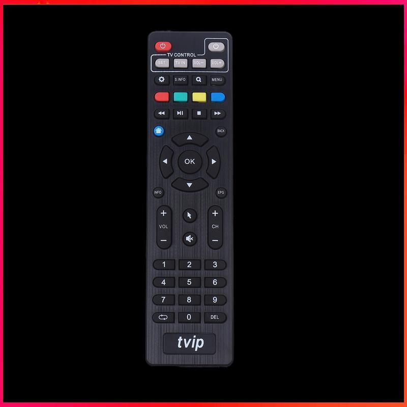 Technicolorsky 1 ชิ้นทีวีด้านบนกล่องไม่มี TVIP 605 รีโมทคอนโทรลสําหรับ Tvip กล่อง Tvip410 Tvip412 Ti