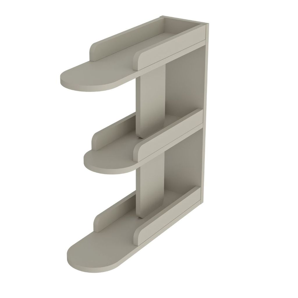 SB Design Square โต๊ะข้าง ขนาด 18 ซม.รุ่น CURIS  สีครีม (18x62x66 ซม.) แบรนด์ SB FURNITURE
