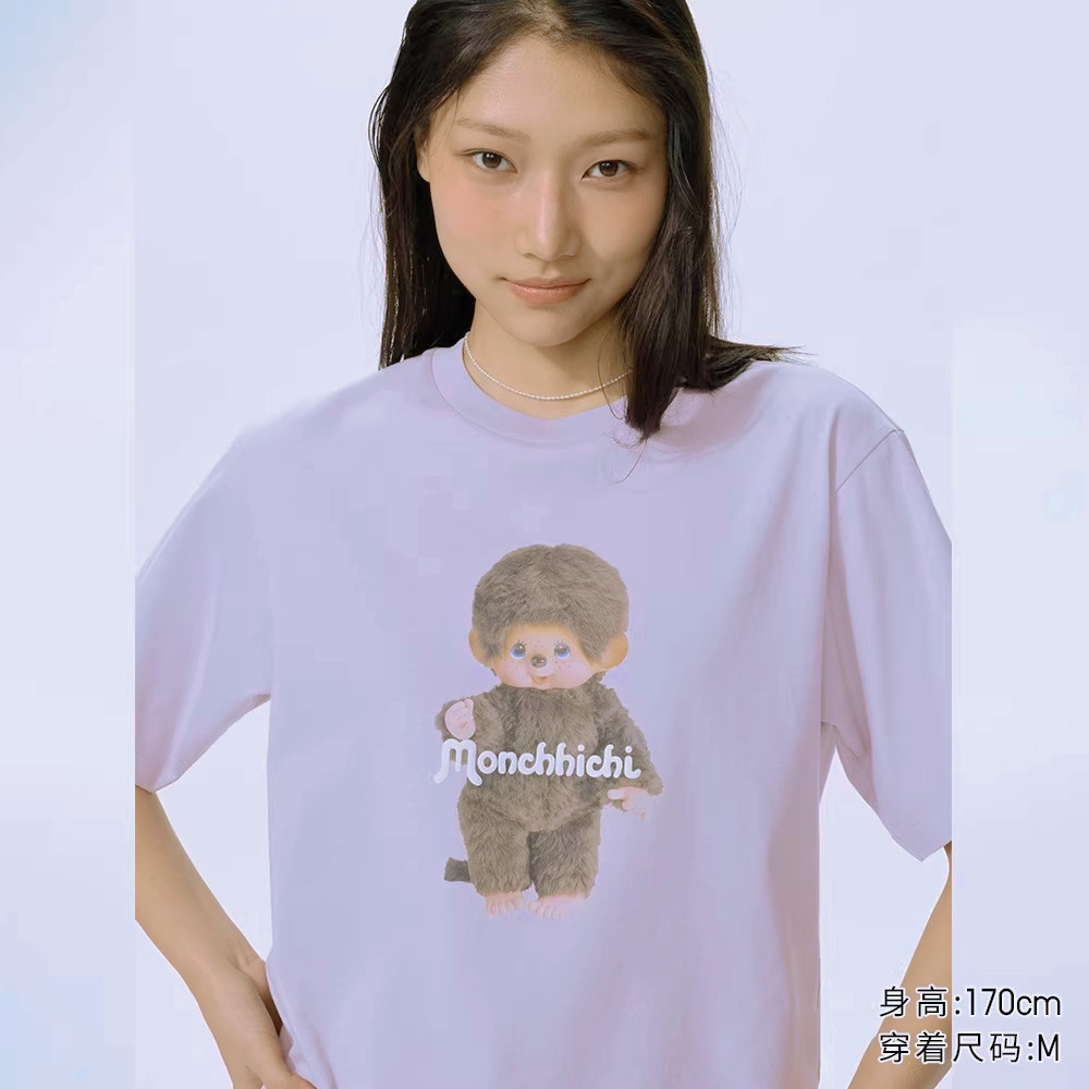 เสื้อยืดผ้าฝ้ายพรีเมียม สไตล์ STREET น่ารัก สวมใส่สบาย คุณภาพสูง 200 GSM