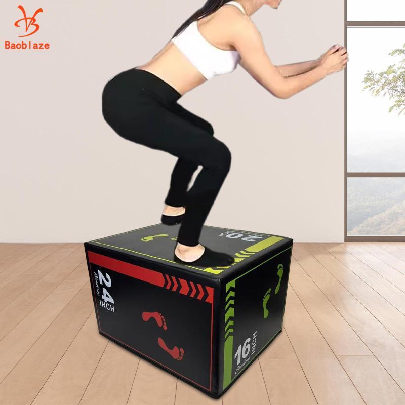 กล่องกระโดด Plyometric Step Up Box สำหรับการออกกำลังกายที่บ้าน