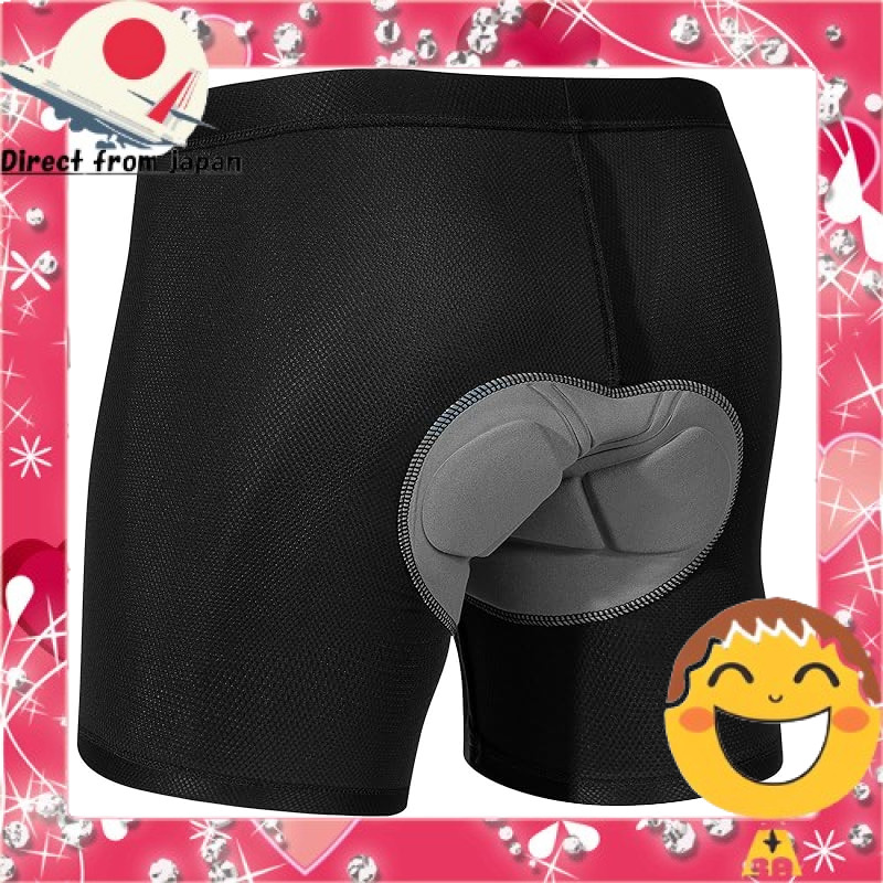 [Sanctic] Cycling Inner Shorts with Padding - Racer Pants for Men & Women - Road Bike Cycling Apparel[Direct from Japan]
