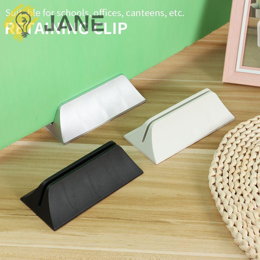 JANE ฐานกระดานแยกฮาร์ดแวร์สะดวกสํานักงานที่มีประโยชน์ Baffle Fixing Clamp